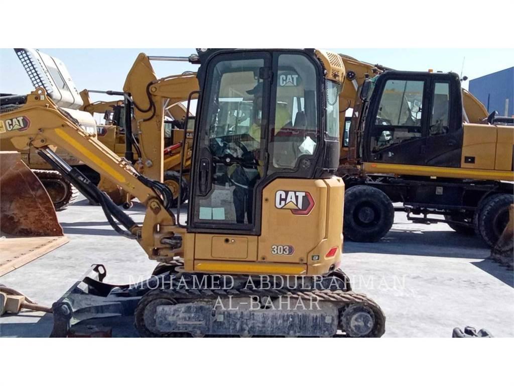 CAT 303-07CR Kāpurķēžu ekskavatori