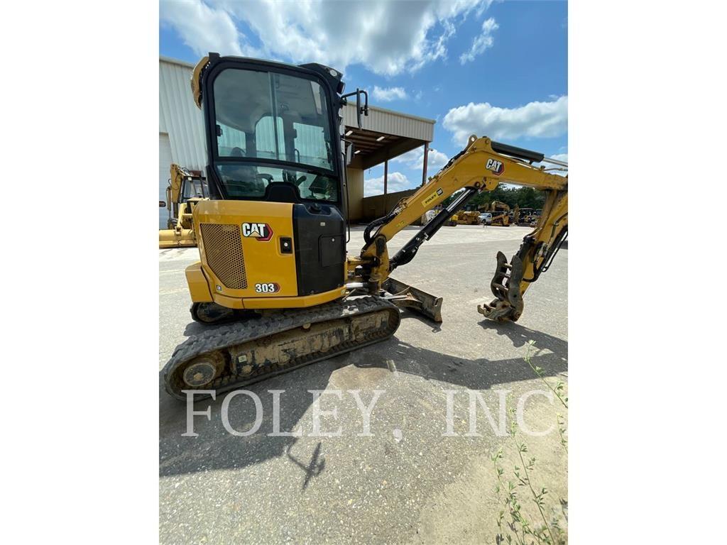 CAT 303-07CR Kāpurķēžu ekskavatori