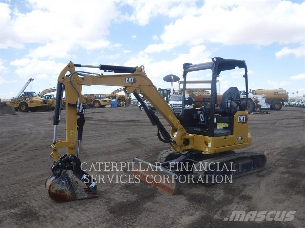 CAT 303-07CR Kāpurķēžu ekskavatori
