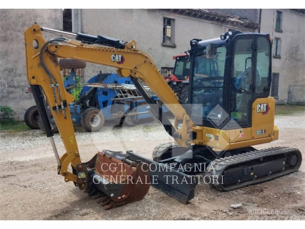 CAT 303.5 Kāpurķēžu ekskavatori