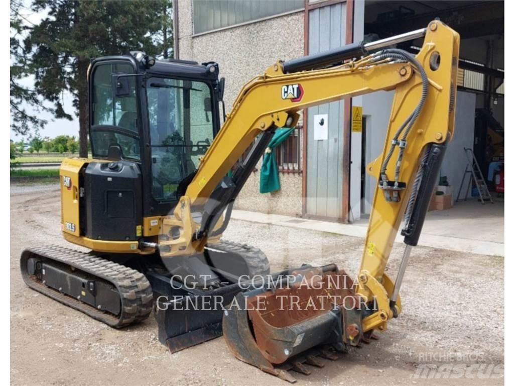 CAT 303.5 Kāpurķēžu ekskavatori
