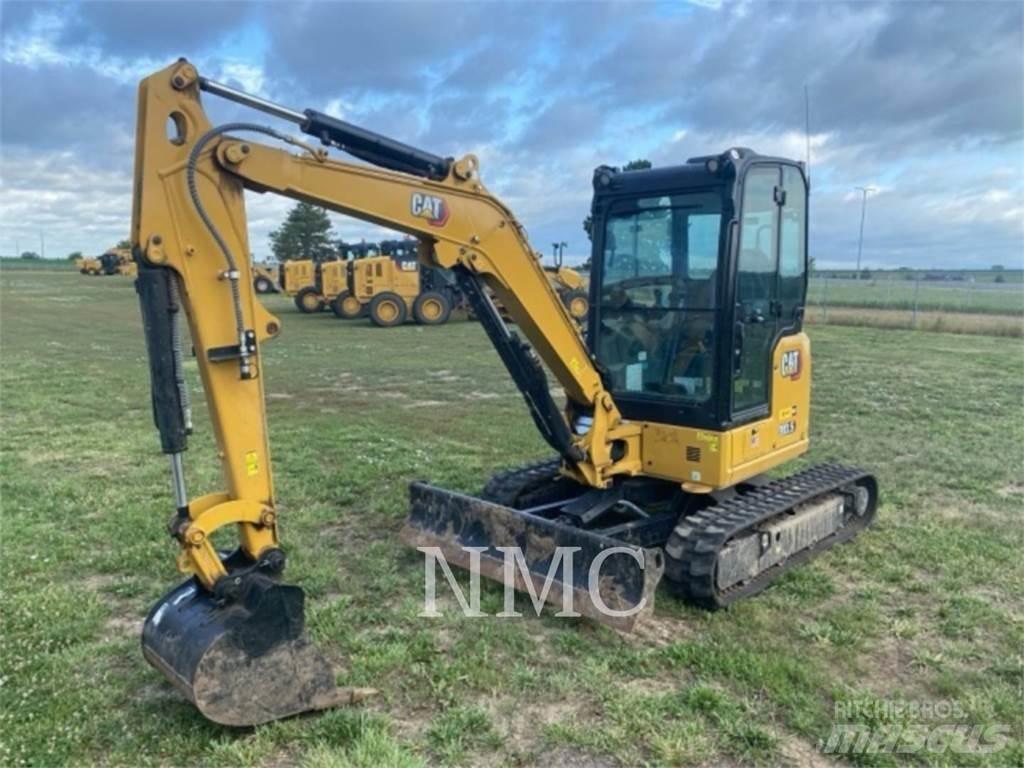 CAT 303.5 Kāpurķēžu ekskavatori