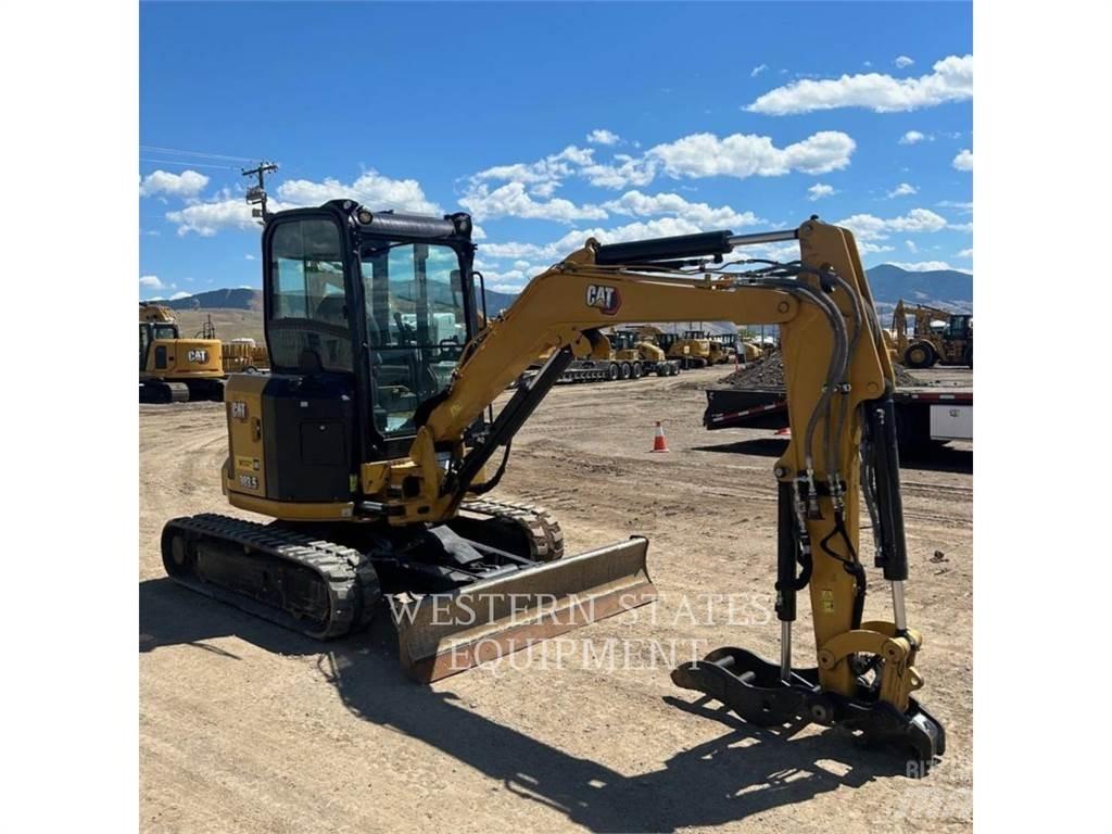 CAT 303.5 Kāpurķēžu ekskavatori