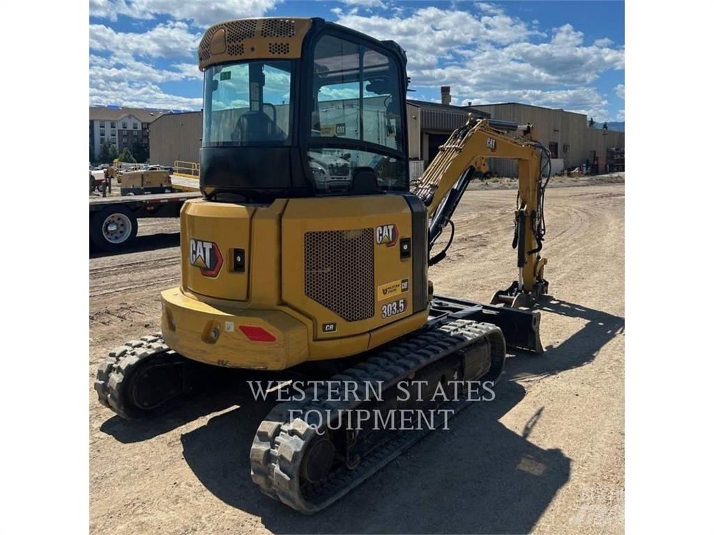 CAT 303.5 Kāpurķēžu ekskavatori