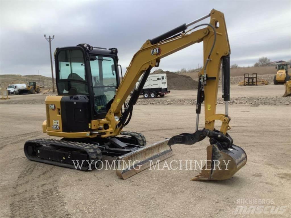 CAT 303.5 Kāpurķēžu ekskavatori