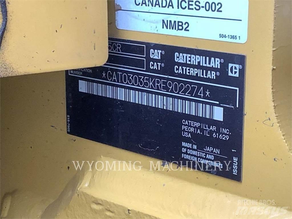 CAT 303.5 Kāpurķēžu ekskavatori