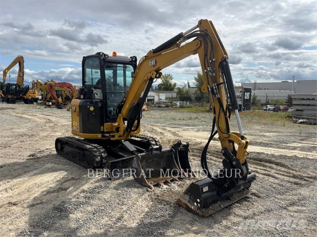 CAT 303.5 Kāpurķēžu ekskavatori