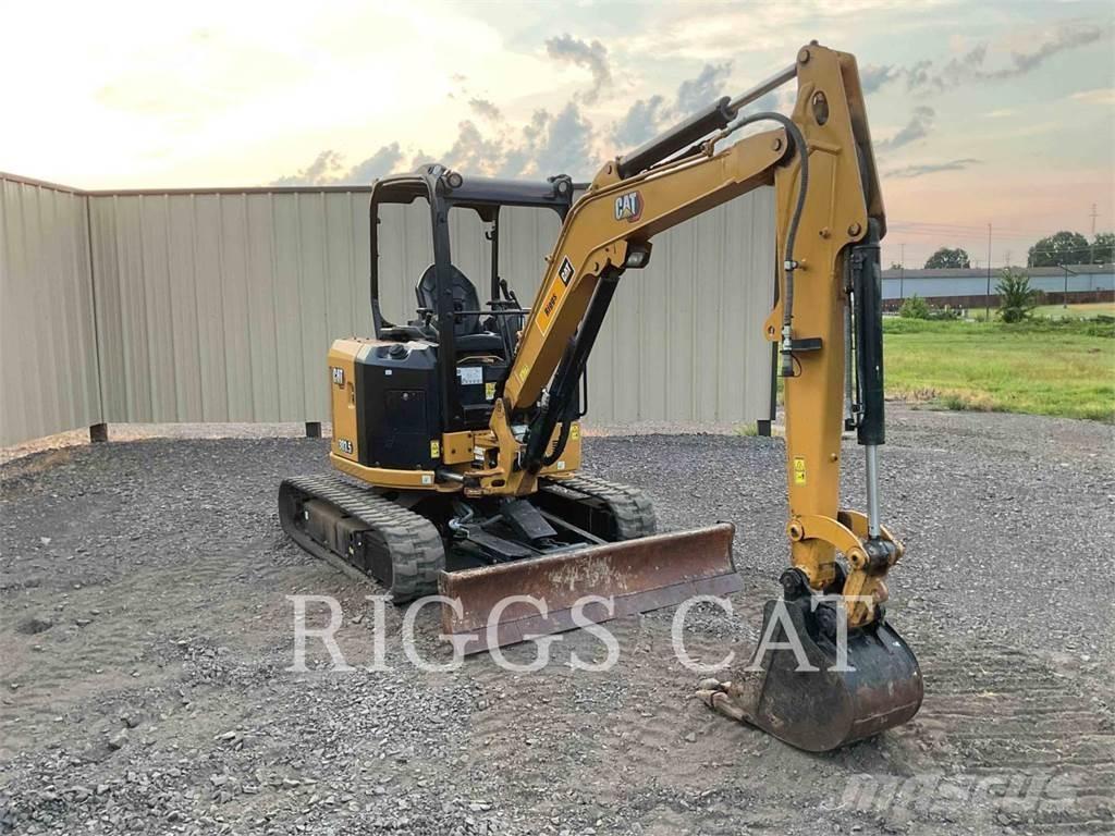 CAT 303.5 Kāpurķēžu ekskavatori