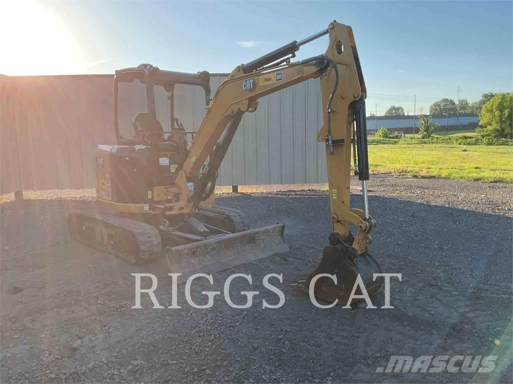 CAT 303.5 Kāpurķēžu ekskavatori