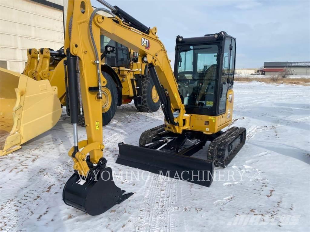 CAT 303.5 Kāpurķēžu ekskavatori