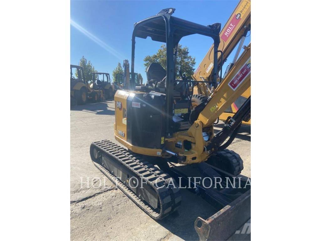 CAT 303.5 Kāpurķēžu ekskavatori