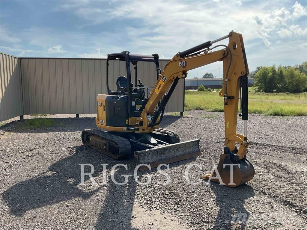 CAT 303.5 Kāpurķēžu ekskavatori
