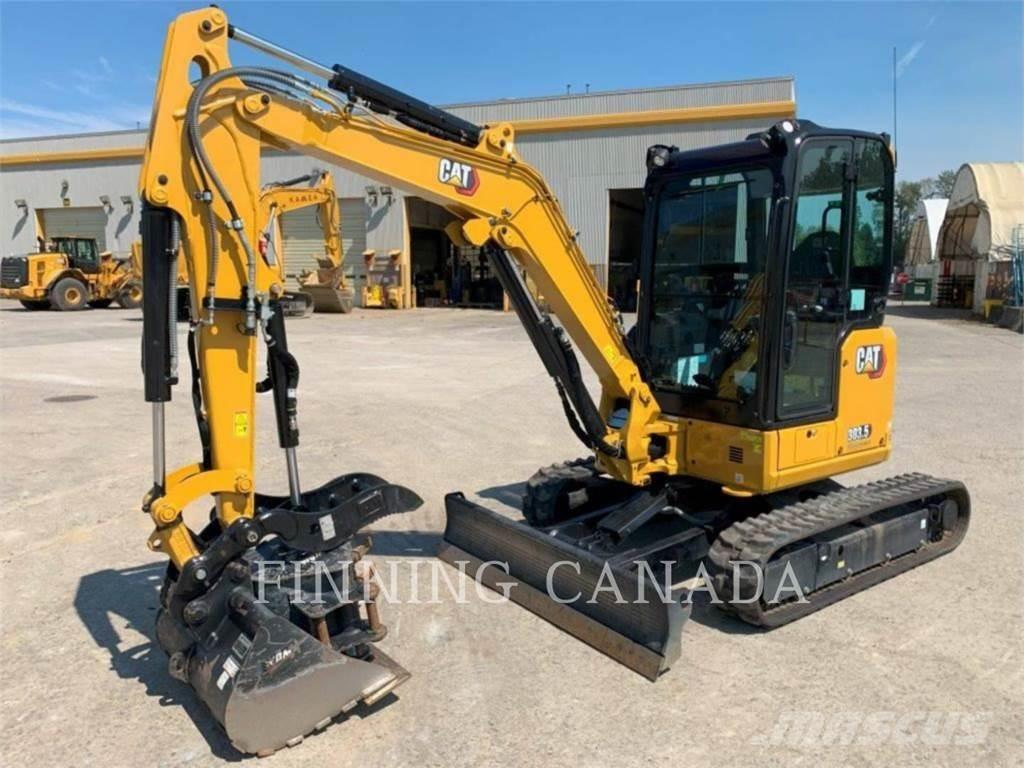 CAT 303.5-07 Kāpurķēžu ekskavatori