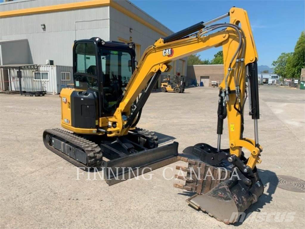 CAT 303.5-07 Kāpurķēžu ekskavatori