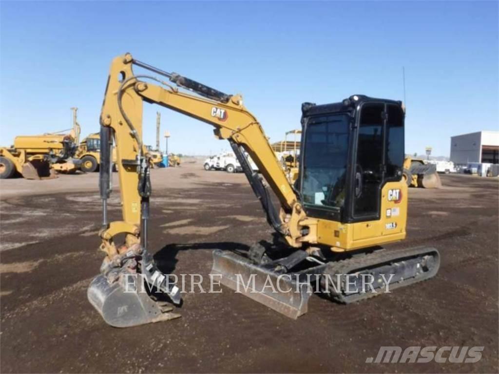 CAT 303.5-07CA Kāpurķēžu ekskavatori