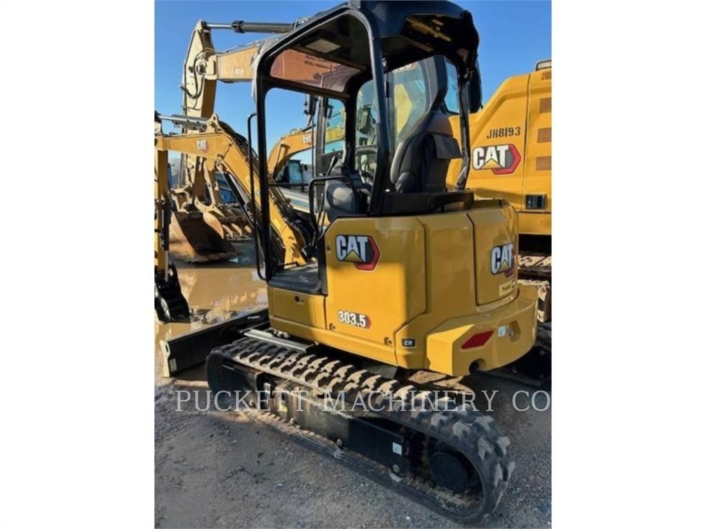 CAT 303.5-07CR Kāpurķēžu ekskavatori