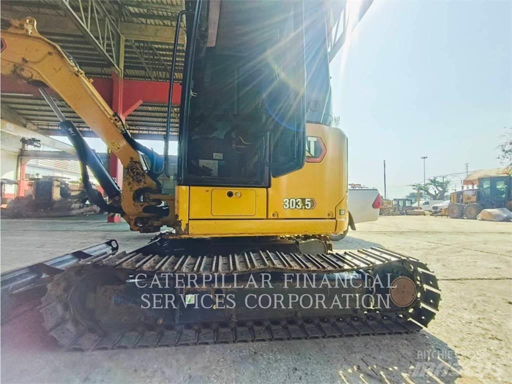 CAT 303.5-07CR Kāpurķēžu ekskavatori