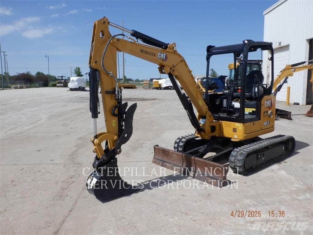 CAT 303.5-07CR Kāpurķēžu ekskavatori