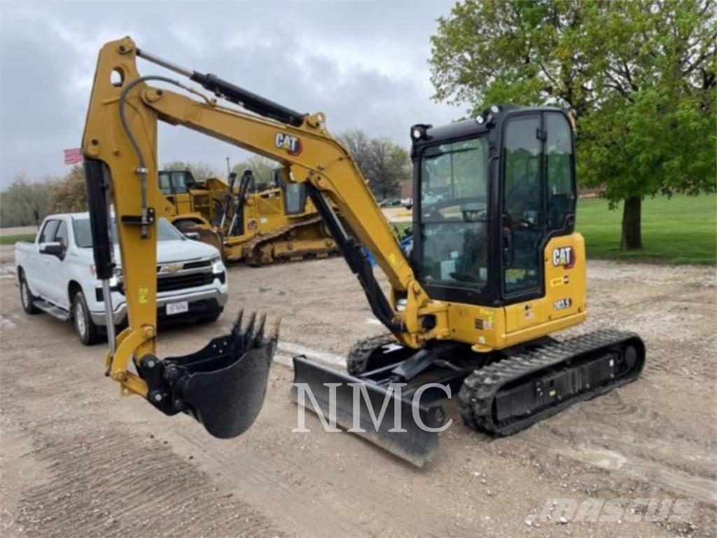 CAT 303.5-07CR Kāpurķēžu ekskavatori