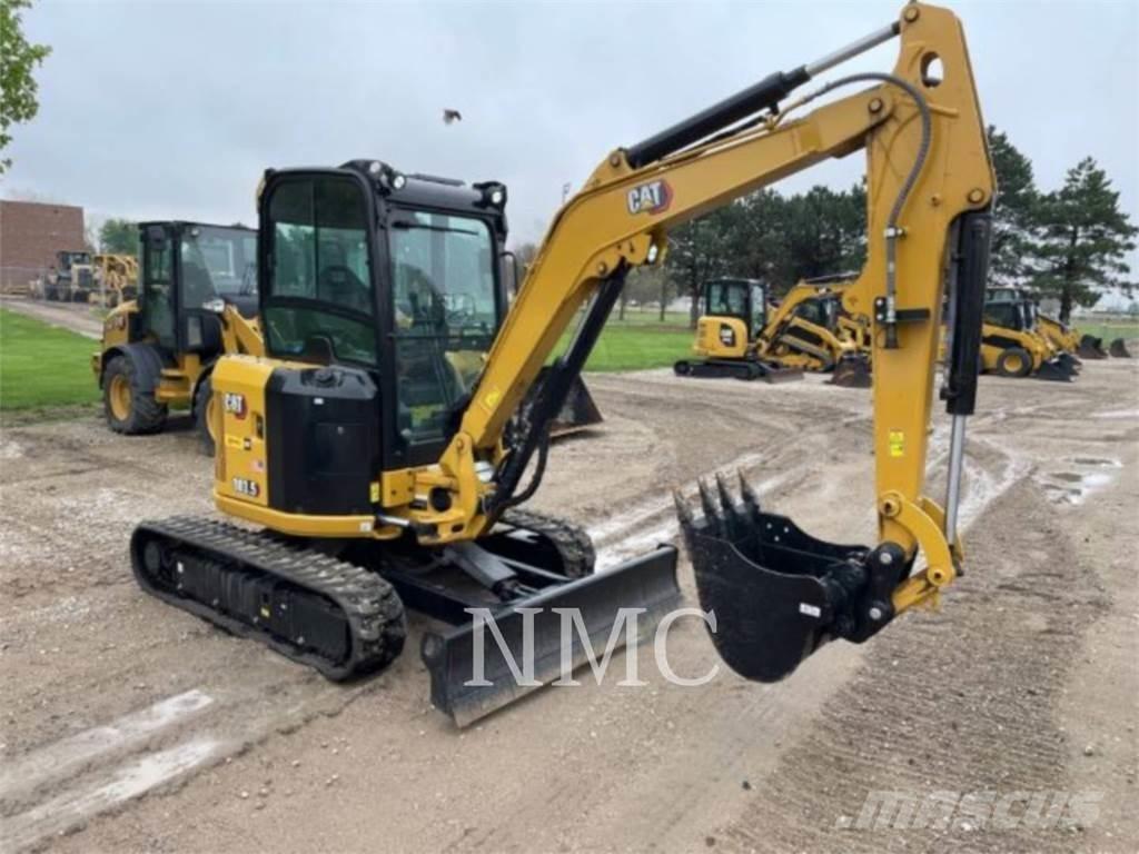 CAT 303.5-07CR Kāpurķēžu ekskavatori