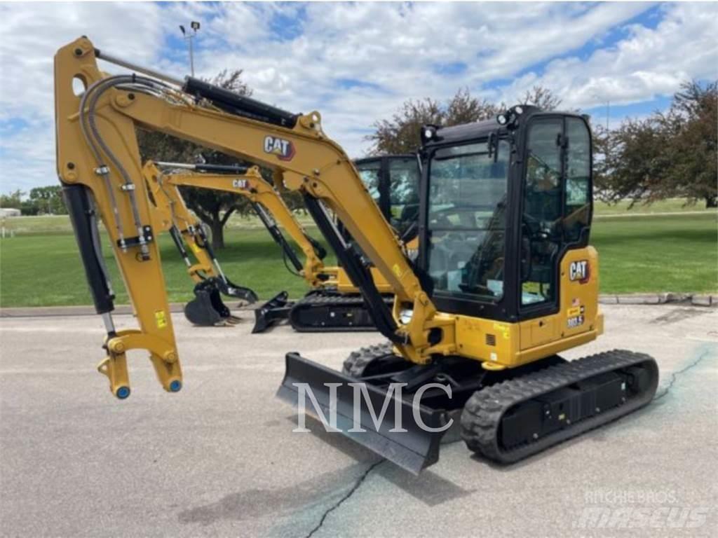 CAT 303.5-07CR Kāpurķēžu ekskavatori