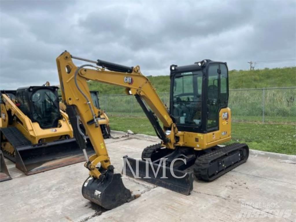 CAT 303.5-07CR Kāpurķēžu ekskavatori