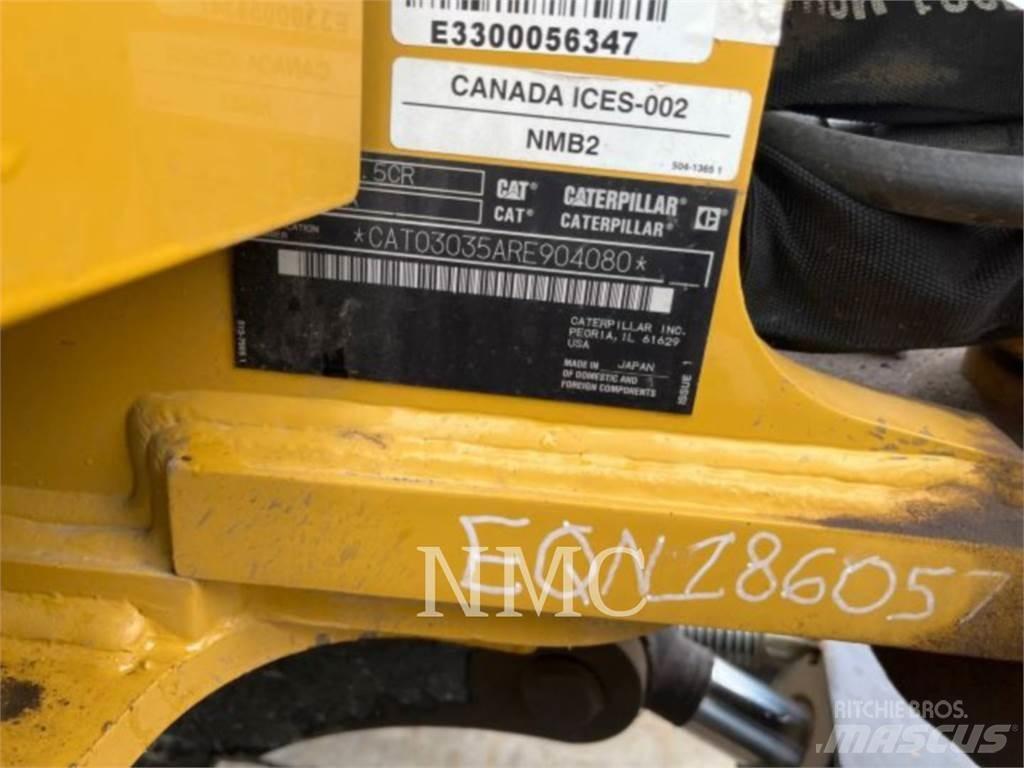 CAT 303.5-07CR Kāpurķēžu ekskavatori