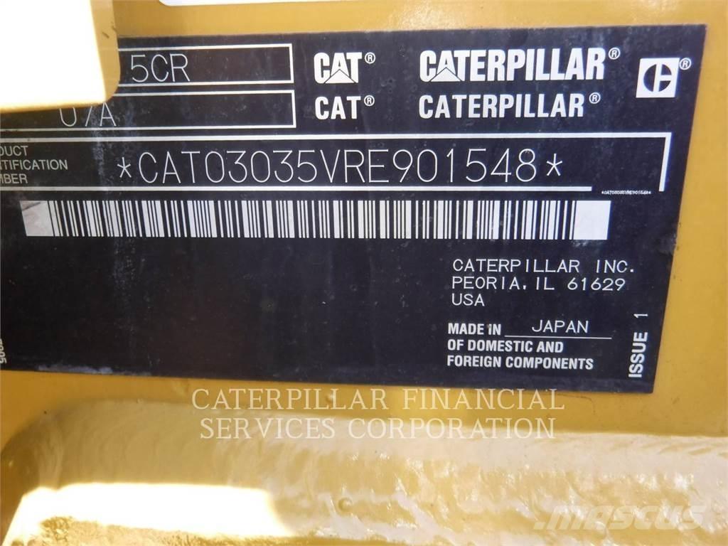 CAT 303.5-07CR Kāpurķēžu ekskavatori