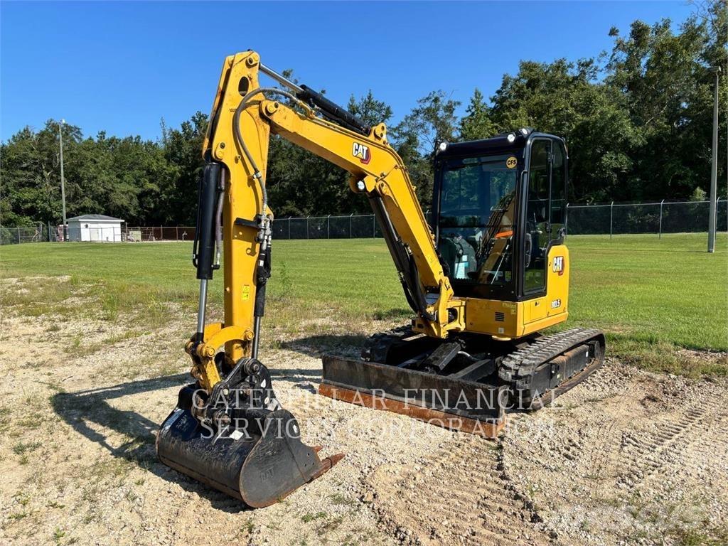 CAT 303.5-07CR Kāpurķēžu ekskavatori