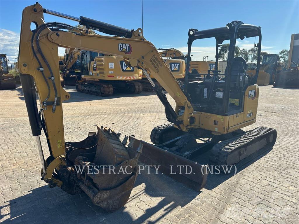 CAT 303.5-07CR Kāpurķēžu ekskavatori