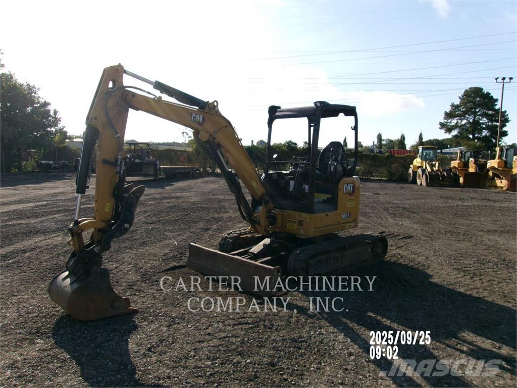 CAT 303.5-07CR Kāpurķēžu ekskavatori