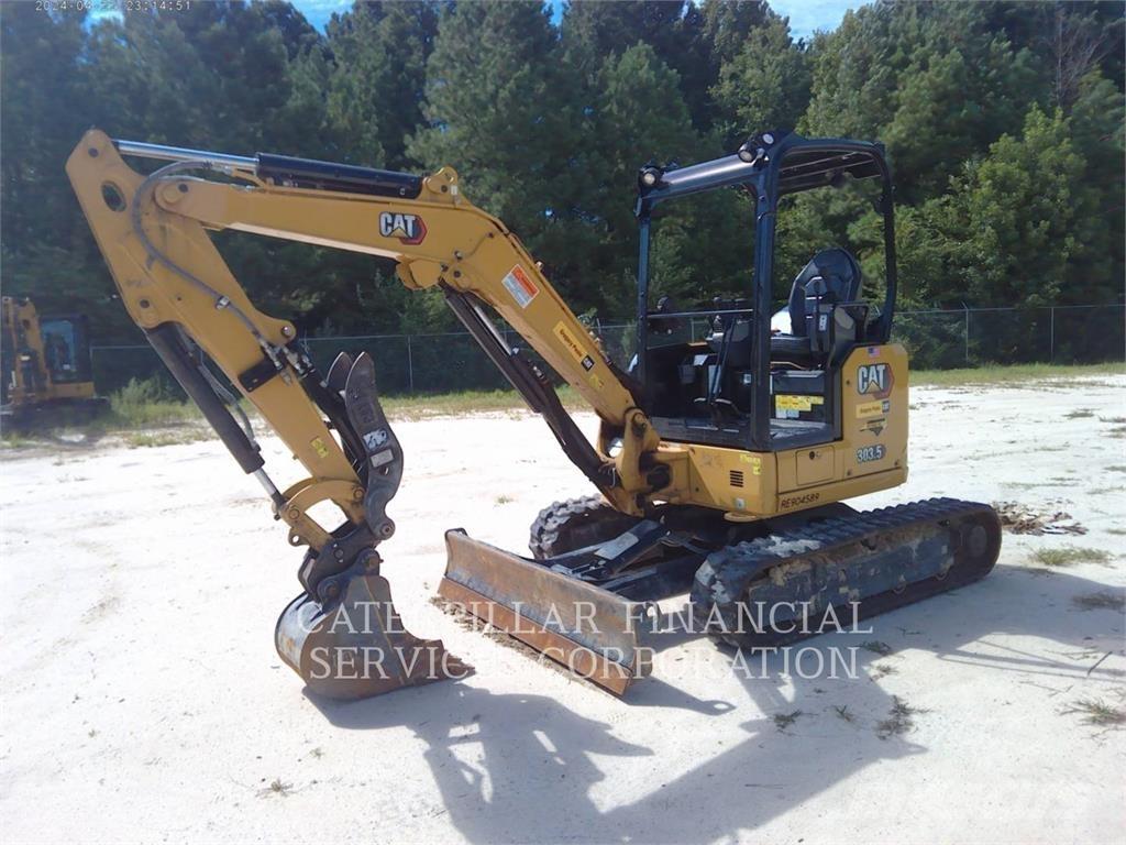 CAT 303.5-07CR Kāpurķēžu ekskavatori