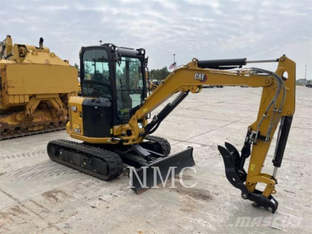 CAT 303.5-07CR Kāpurķēžu ekskavatori