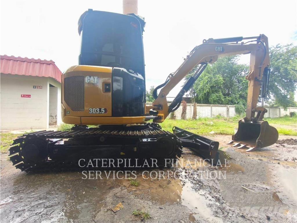 CAT 303.5-07CR Kāpurķēžu ekskavatori