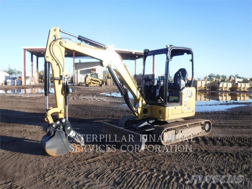 CAT 303.5-07CR Kāpurķēžu ekskavatori