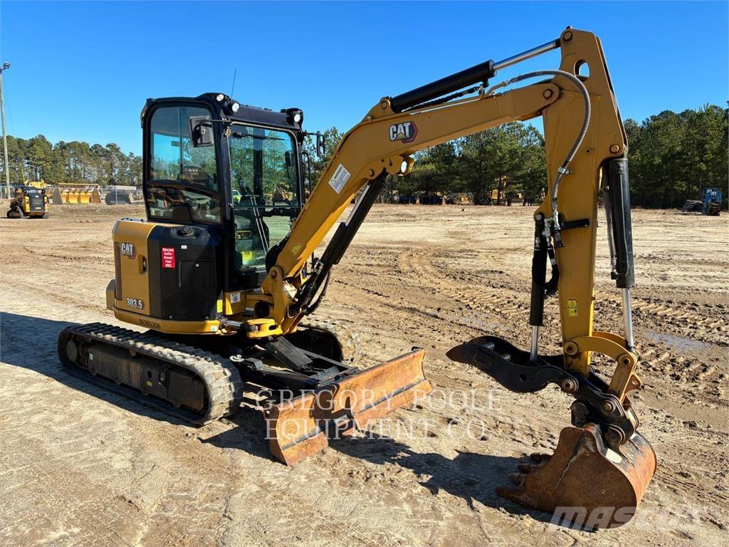 CAT 303.5-07CR Kāpurķēžu ekskavatori