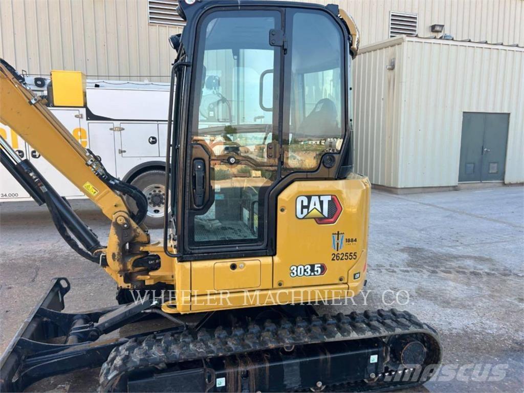 CAT 303.5 C3TH Kāpurķēžu ekskavatori