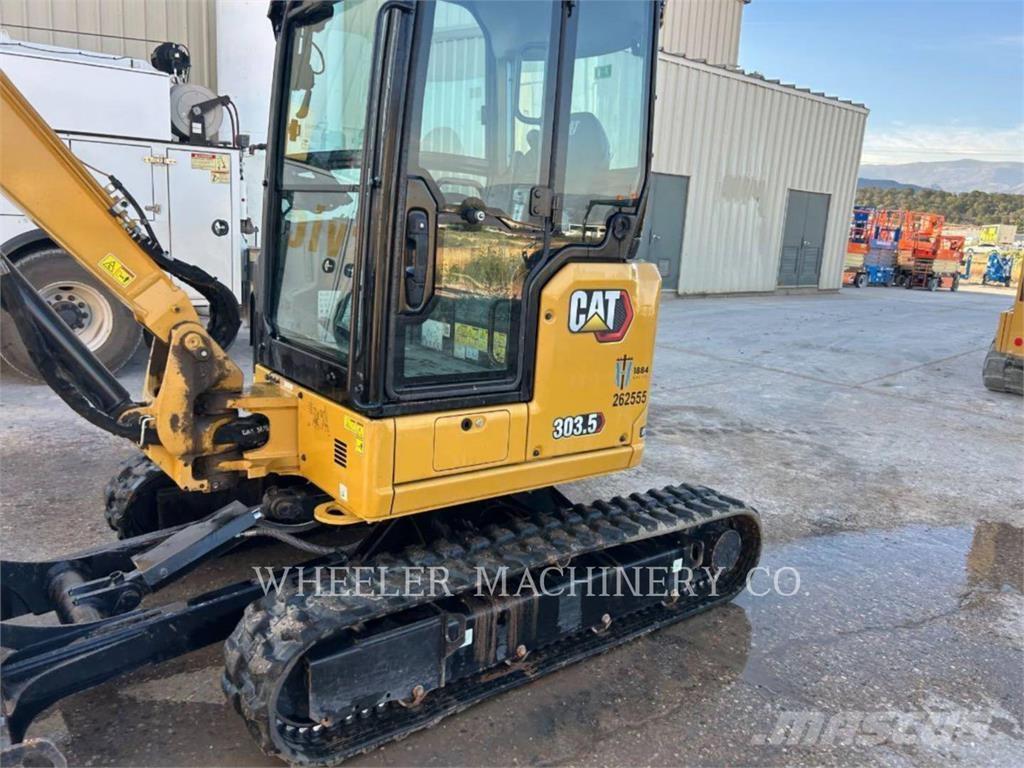 CAT 303.5 C3TH Kāpurķēžu ekskavatori