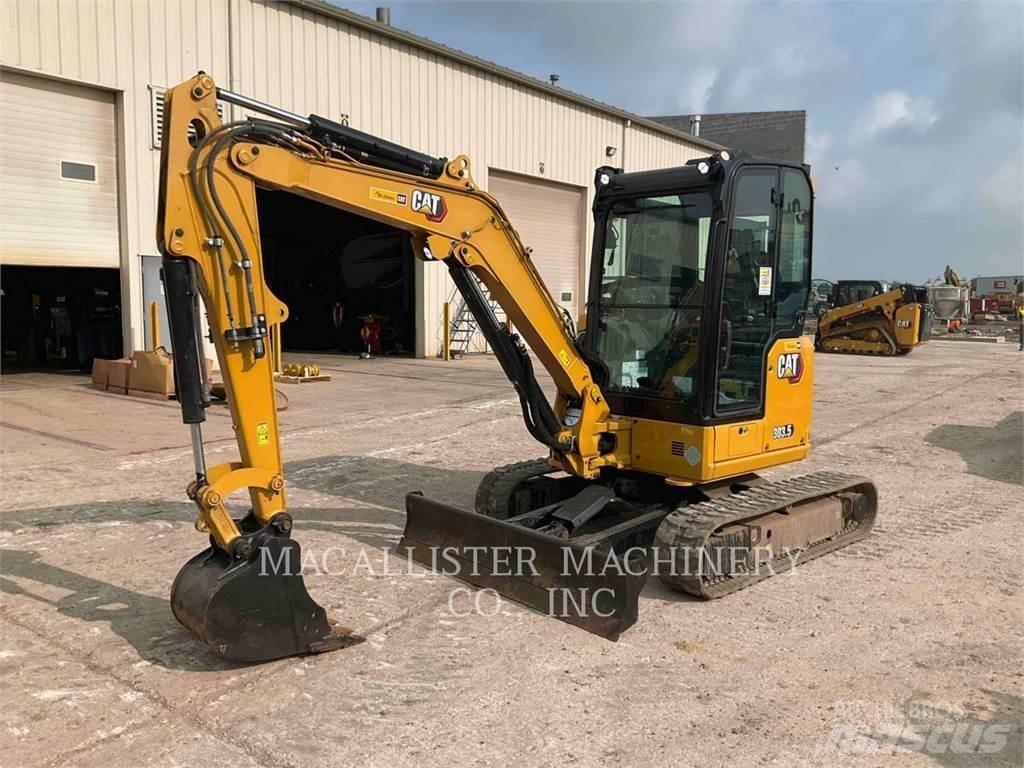 CAT 303.5 CR Kāpurķēžu ekskavatori
