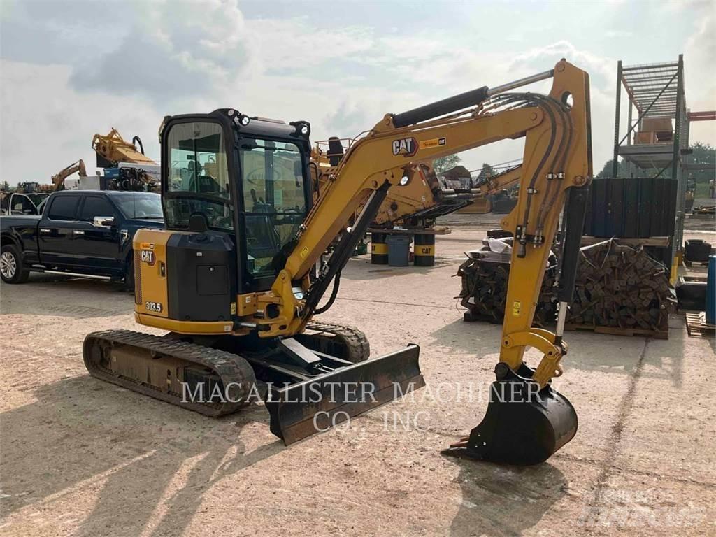 CAT 303.5 CR Kāpurķēžu ekskavatori