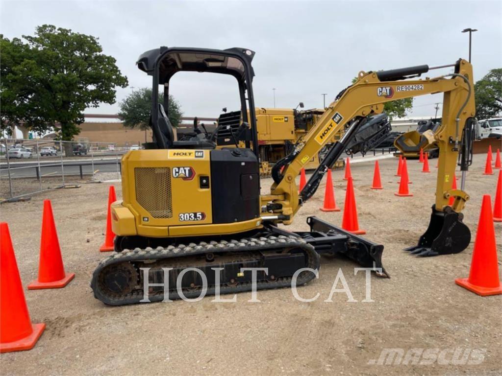 CAT 303.5 CR Kāpurķēžu ekskavatori