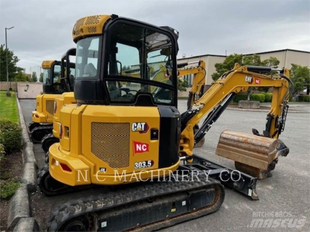 CAT 303.5 CRCB Kāpurķēžu ekskavatori