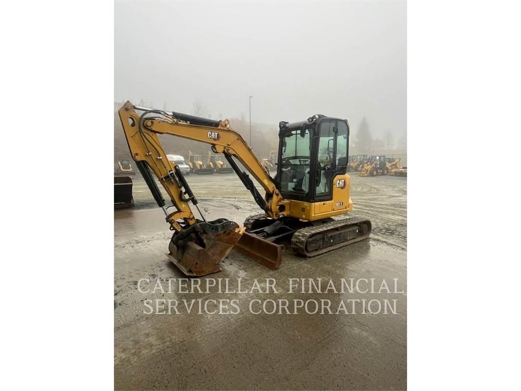 CAT 303.507CR Kāpurķēžu ekskavatori