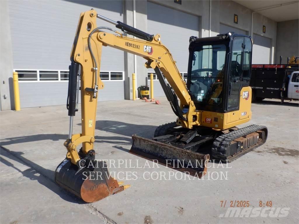 CAT 303.507CR Kāpurķēžu ekskavatori