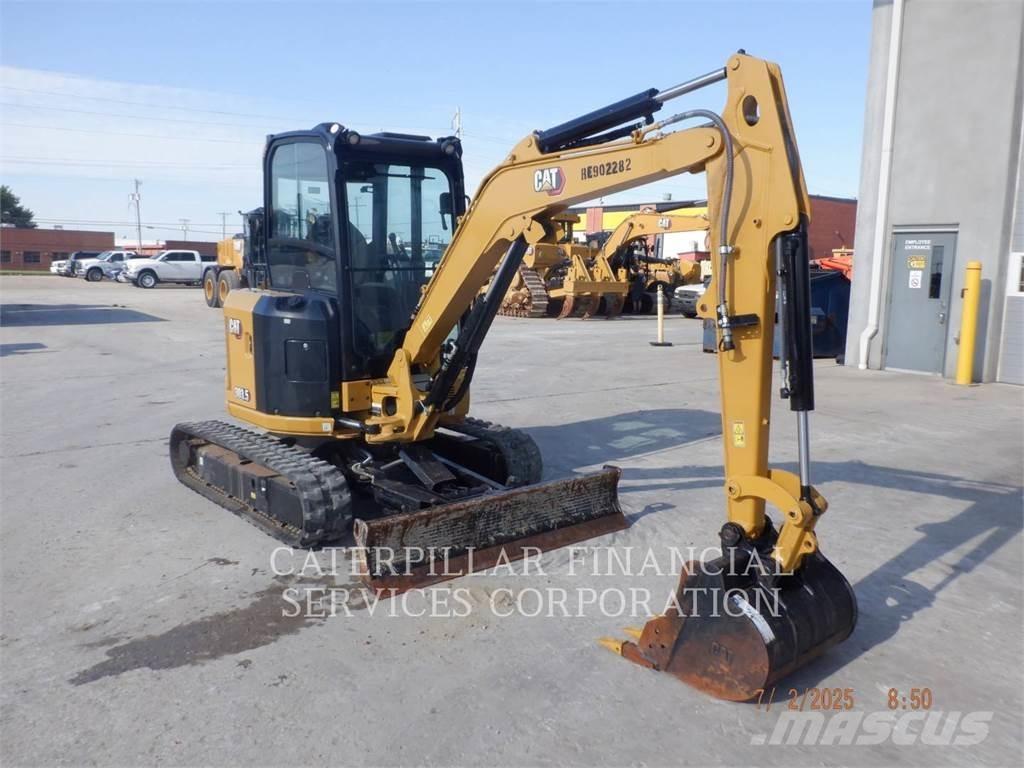 CAT 303.507CR Kāpurķēžu ekskavatori