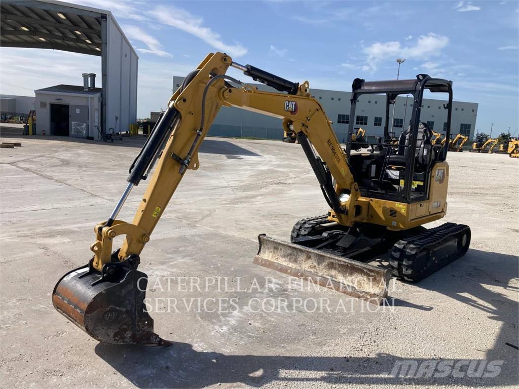 CAT 303.507CR Kāpurķēžu ekskavatori