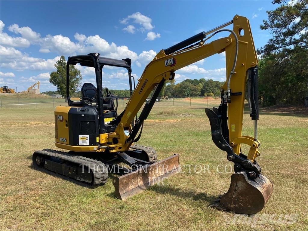 CAT 303.5CR Kāpurķēžu ekskavatori