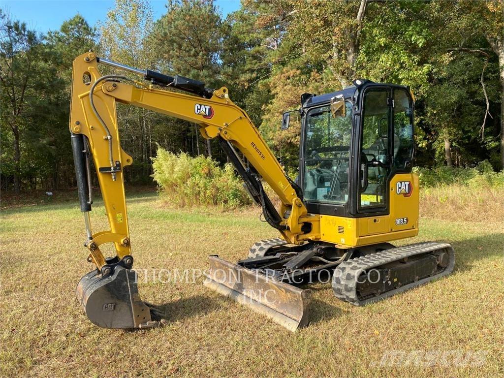 CAT 303.5CR Kāpurķēžu ekskavatori