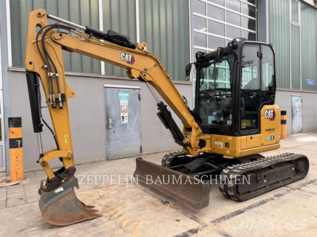 CAT 303.5CR-07 Kāpurķēžu ekskavatori