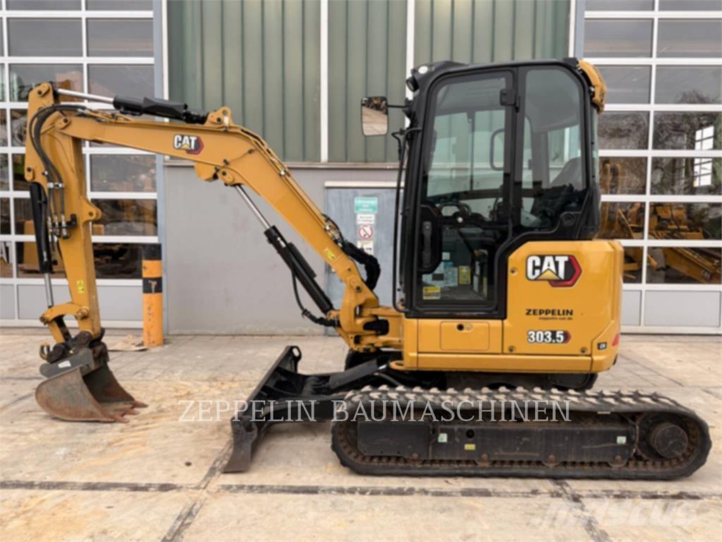 CAT 303.5CR-07 Kāpurķēžu ekskavatori
